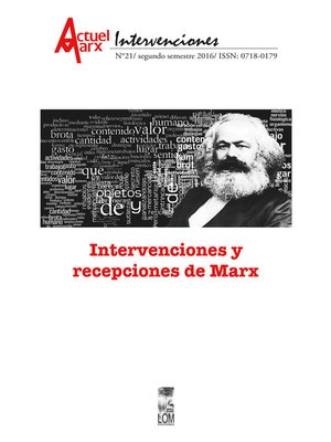 cover image of Intervenciones y recepciones de Marx. Actuel Marx 21